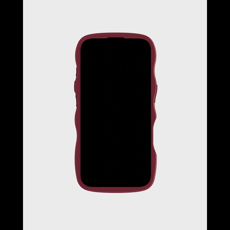 Holdit Mobilcover Wavy Bordeaux Iphone 16 4