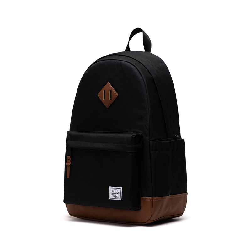 Herschel Rygsæk Heritage Sort/Beige 4