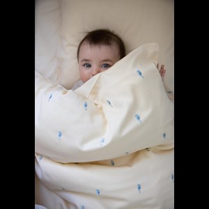 Cam Cam Copenhagen Sängkläder Baby Embroided 70x100 Djurtryck alt image