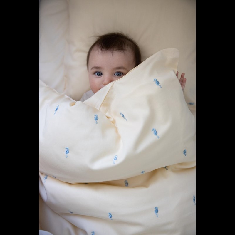 Cam Cam Copenhagen Sängkläder Baby Embroided Djurtryck 70x100 2