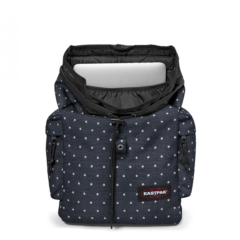 Eastpak Rygsæk Austin Blå m/hvide prikker 2