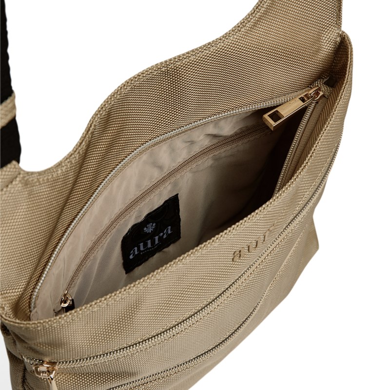 Aura Crossbody Cuyana Recycled Karamell 5
