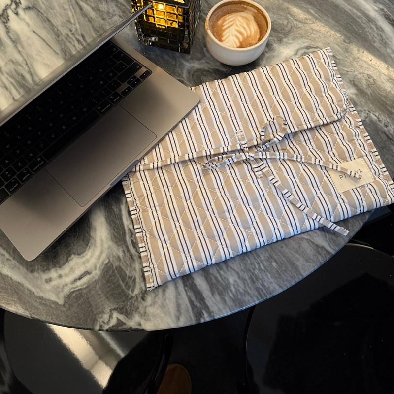 PITAYA Computer Sleeve Mira Bow  Brun/Beige 13" 3