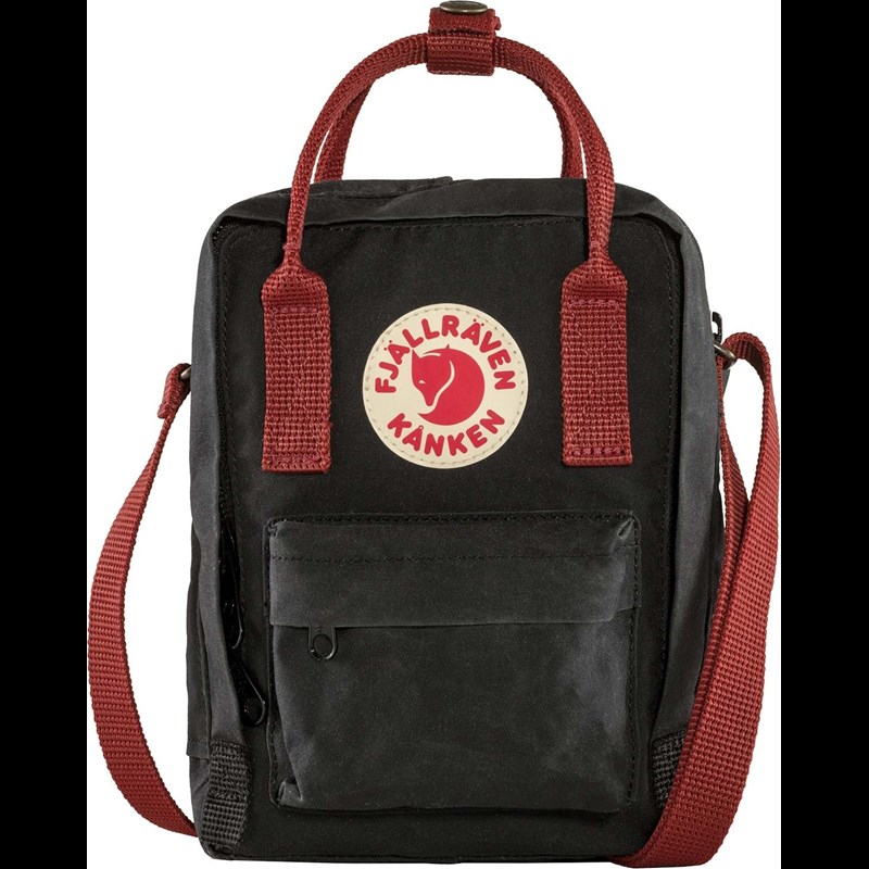 Fjällräven Skuldertaske Kånken Sling Sort/Rød 1