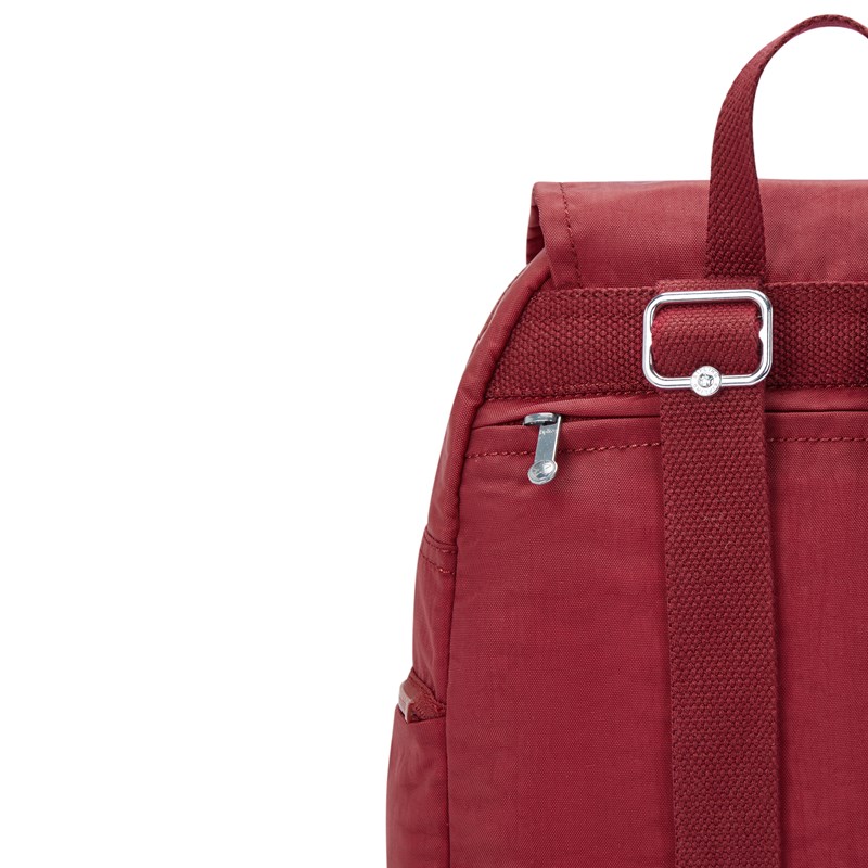 Kipling Ryggsäck City Zip S Röd 7