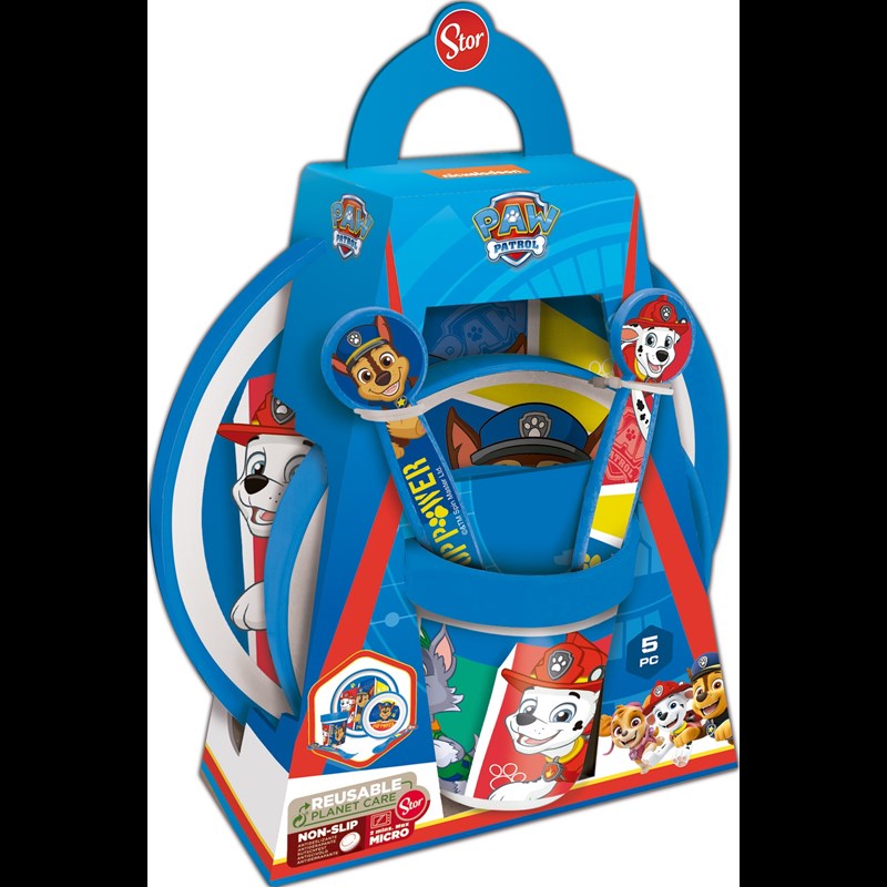 Paw Patrol Tallrikset Paw Patrol Blå/Röd