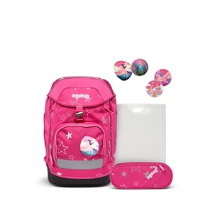 Ergobag Skoletaskesæt Prime Starlight Pink