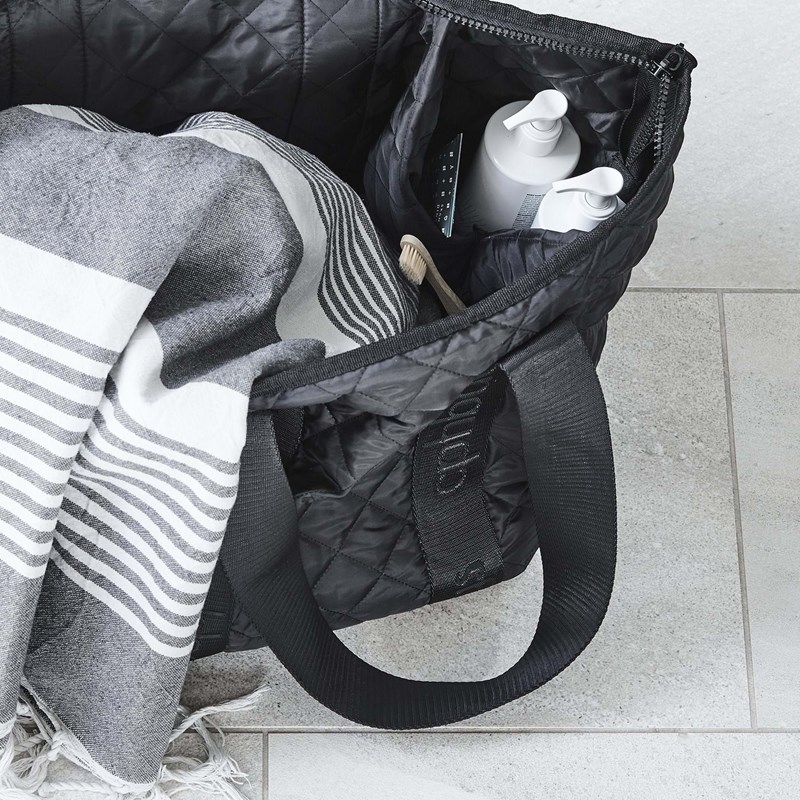 cphbags Weekendtaske Sort Quilt 3