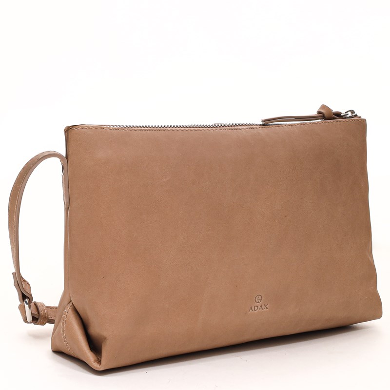 Adax Skuldertaske Manilla Vittoria Beige/grå 2