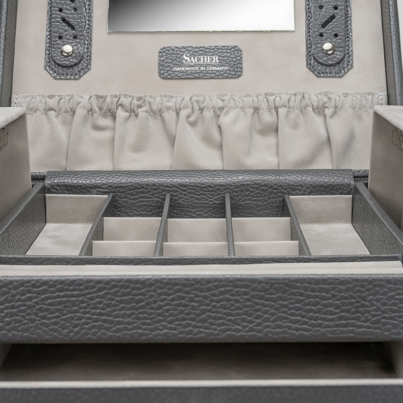 Sacher Smykkeskrin Large Grå 7
