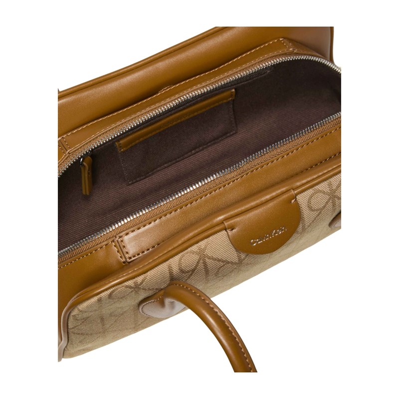 Calvin Klein Axelväska Emblem Trio Khaki 2