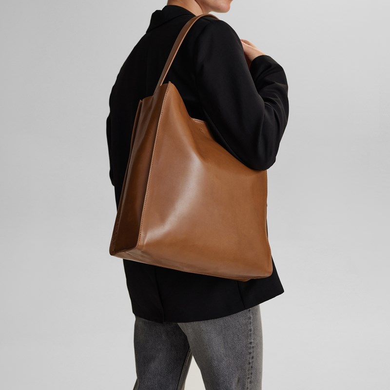 MARKBERG Shopper Keira Antique Kastanje 14" 6