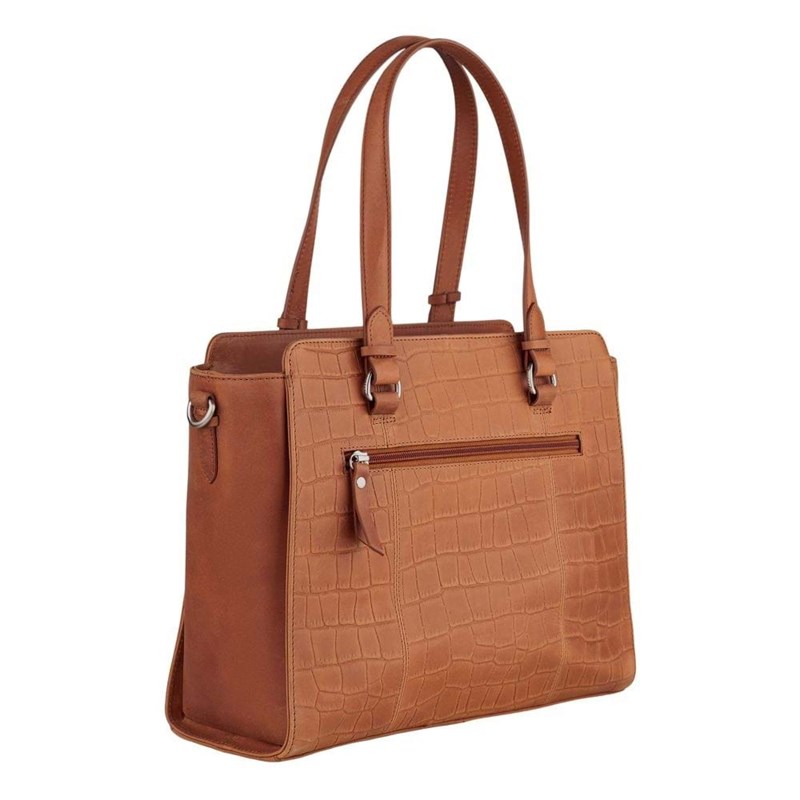 Burkely Håndtaske S Croco Caia Cognac 3