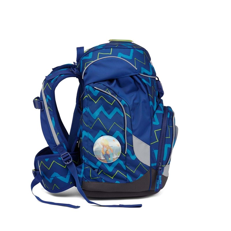 Ergobag Skoletaskesæt Pack SoccerFan Blå strib 5