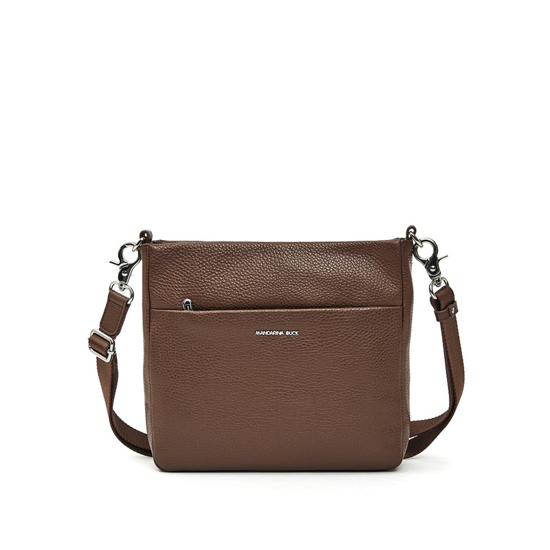 Mandarina Duck Crossbody Mellow Leather Mocca Brun 1