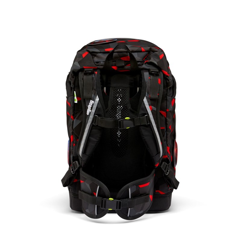 Ergobag Skolväskeset Prime TaekBärdo Svart/Röd 4