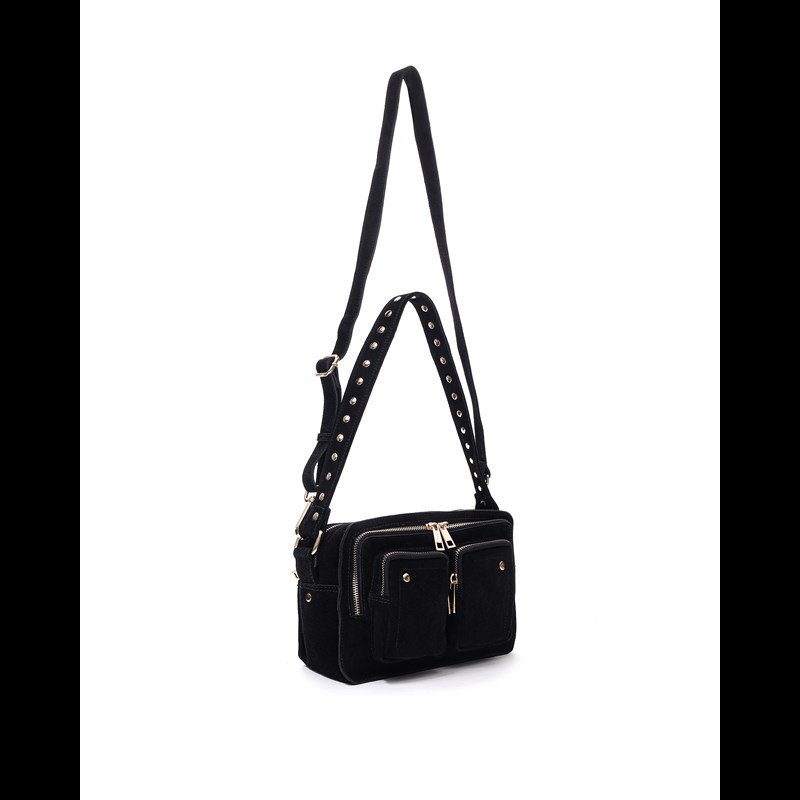 Núnoo Crossbody Ellie Suede  Svart 2