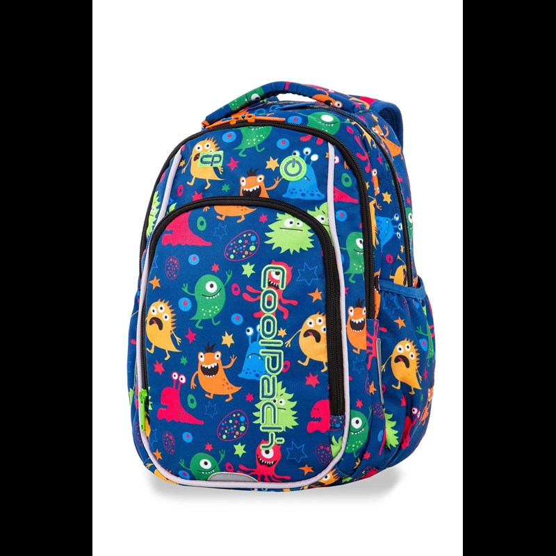 Coolpack Skoletaskesæt Strike S Blå m/ gul 6