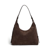 MARKBERG Skuldertaske TribecaMBG Suede M. Brun 14" 1