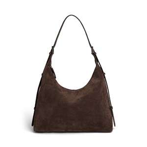 Markberg Axelväska TribecaMBG Suede 14" M. Brun
