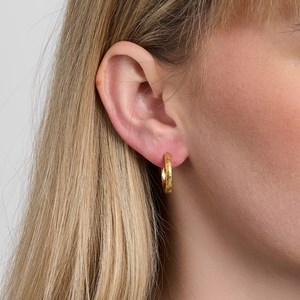 Studio Z Örhängen Creol Rime Stor Guld alt image