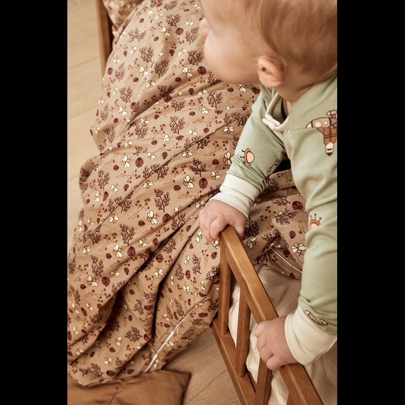 Nuuroo Sengetøj Baby Bera Sand/brun 70x100 3