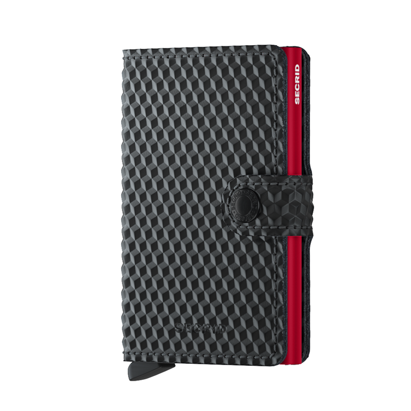Secrid Kortholder Mini wallet Rød/sort 1