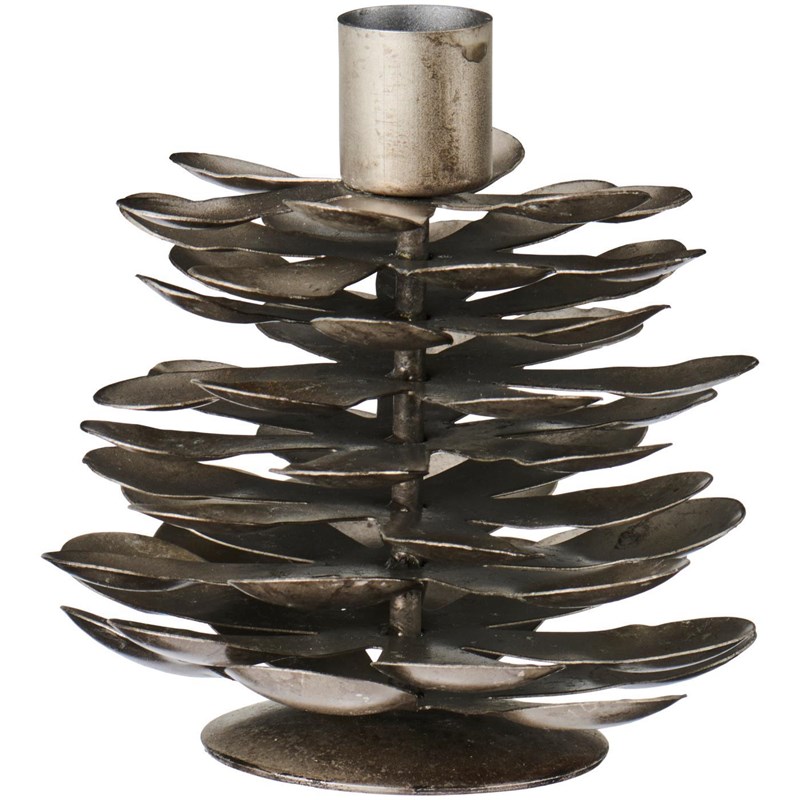 Ib Laursen Ljusstake Kotte Stor Vit/Metall