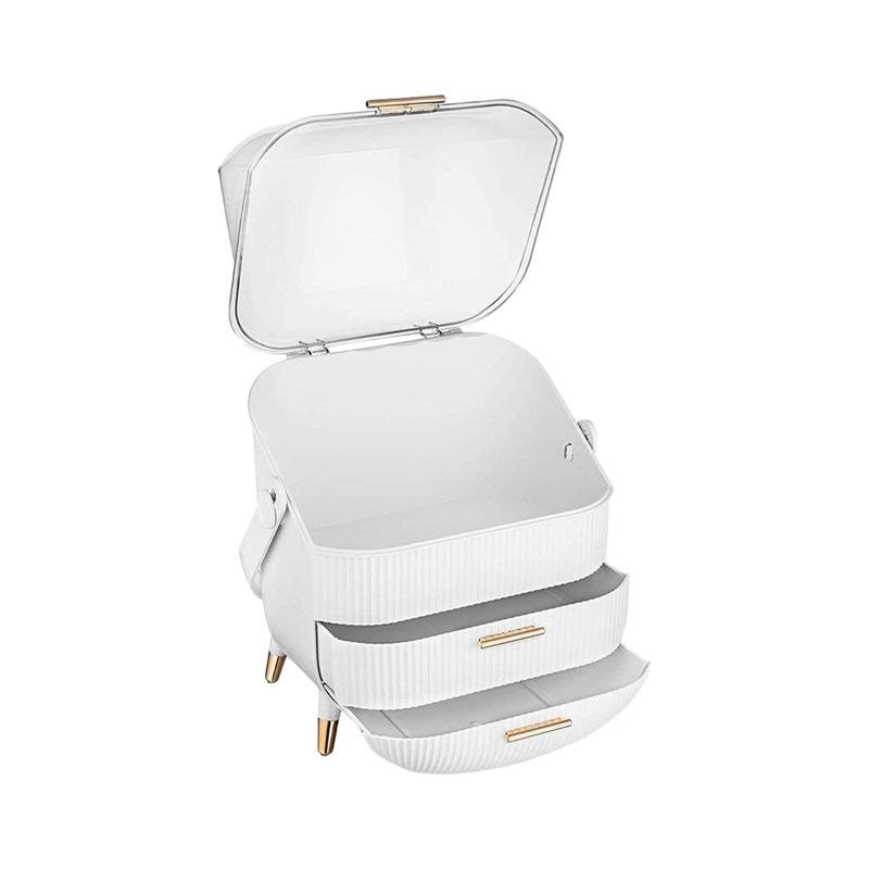 UNIQ Organizer makeup boks retro Hvid 3