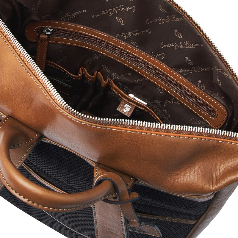 Castelijn & Beerens Ryggsäck Laurens RFID Brun 15" 8