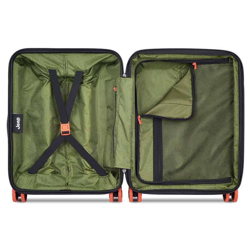 Jeep Reseväska JH001A Grön 55 Cm 3