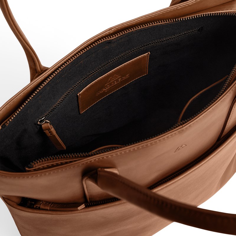 MARKBERG Tote Caisa  Kastanj 15" 5