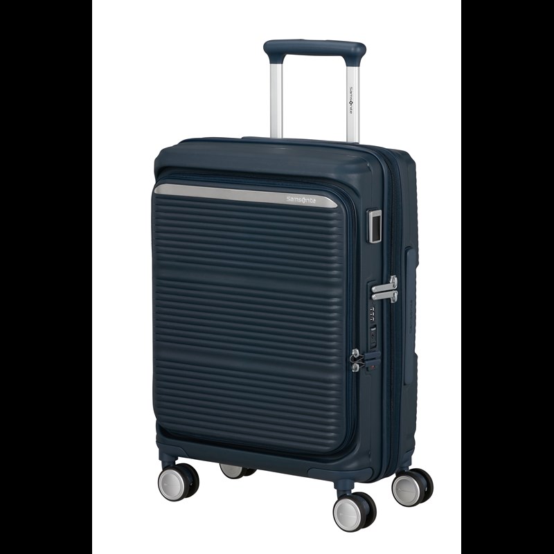 Samsonite Kuffert Paralux HS M. blå 55 Cm 2