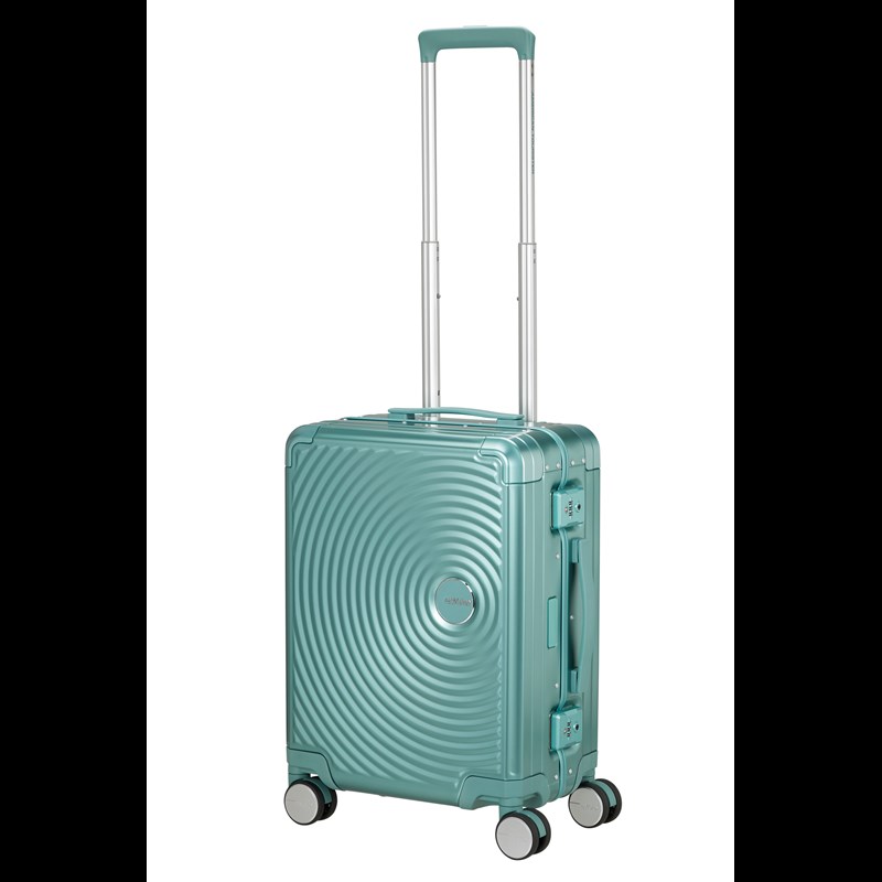 American Tourister Resväska Soundbox Alu Turkos 55 Cm 10