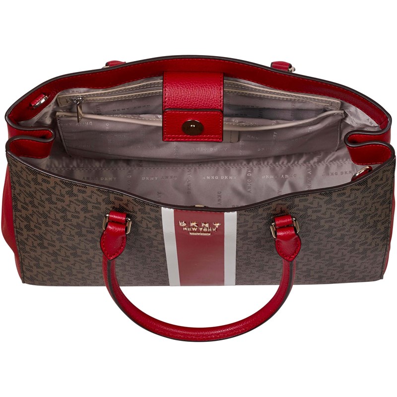 DKNY Håndtaske Whitney Logo Cognac 3