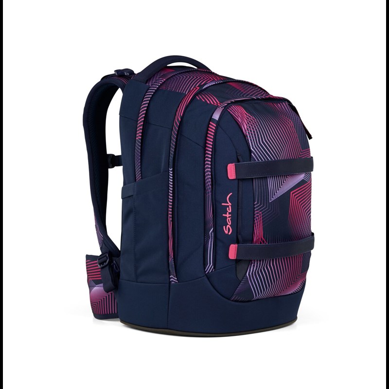 Satch Skolväska  Pack Seismic Pink Rosa mönstrad 3