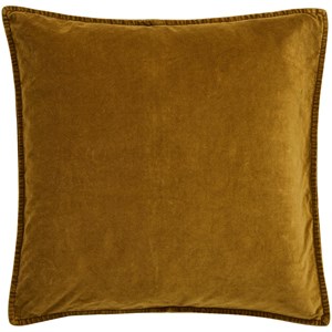 Ib Laursen Kuddfodral Velour 50x50cm Curry gul