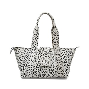 Núnoo Shopper Maxi Sort/Hvid