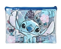 Stitch Pennfodral Lilo & Stitch Lila/ljusblå
