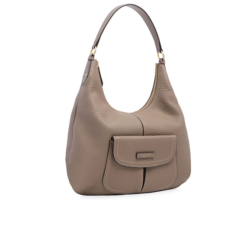 The Bridge Hobo Väska Martina Beige/grå 2