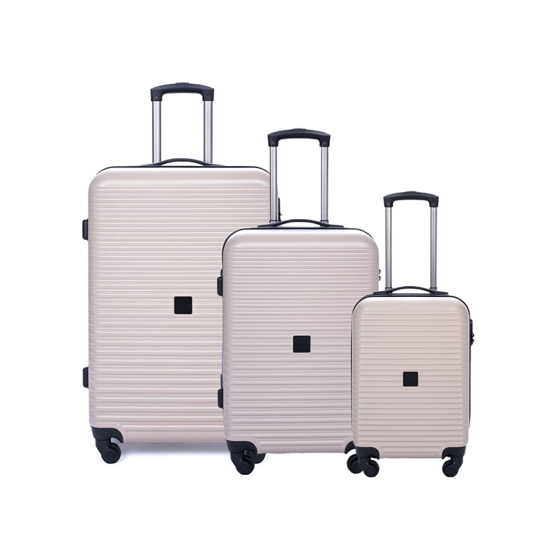 Aries Travel Kuffertsæt Miami Beige 1