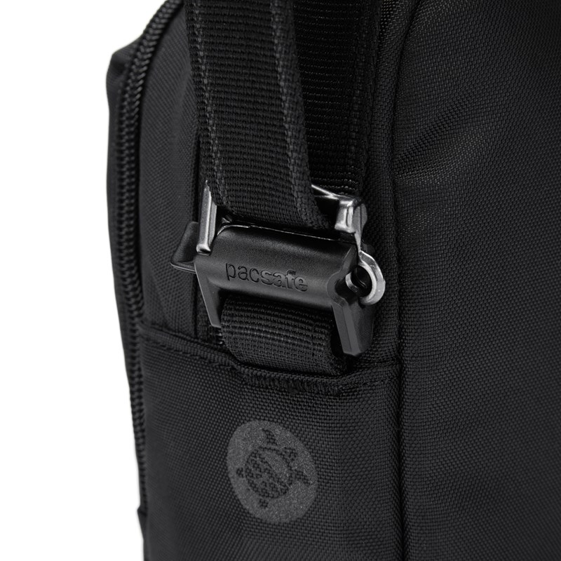 Pacsafe Skuldertaske Dark Black 10