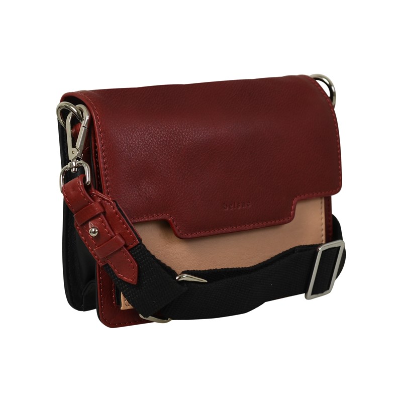 Belsac Crossbody Chernaya Röd 3