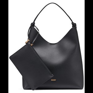 DKNY Skuldertaske Paula Hobo Sort