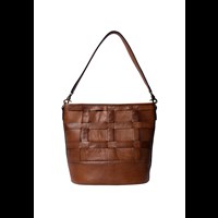 RE:DESIGNED Skuldertaske Noor Big Brun 1