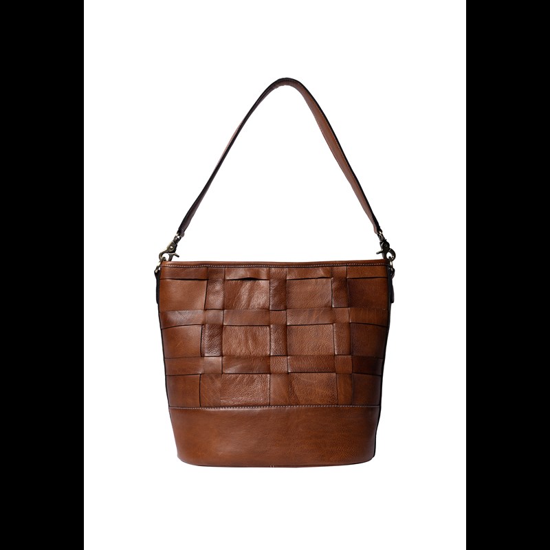 RE:DESIGNED Axelväska Noor Big Brun 1