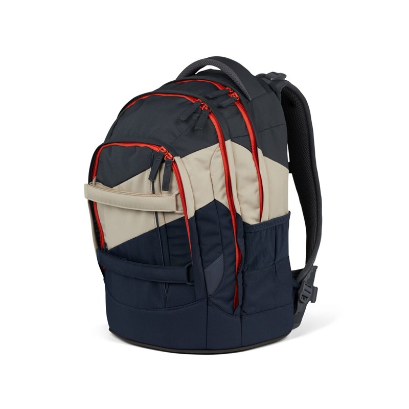 Satch Skolväska Pack Cliff Jumper Creme/Svart 6