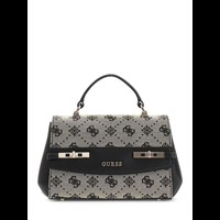 Guess Håndtaske Melinda Logo  Sort/grå 1