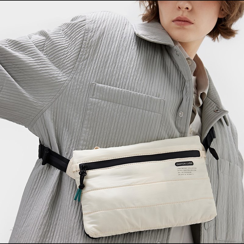 Gaston Luga Bæltetaske Lightweight Bumbag Off Hvid 2