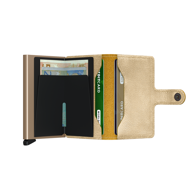 Secrid Korthållare Mini Wallet Guld 3